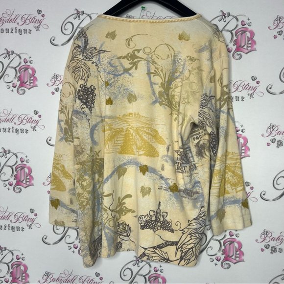 Cactus bay wineπ·bling rhinestone top vineyard wine lover grapes π vinery - Picture 5 of 8
